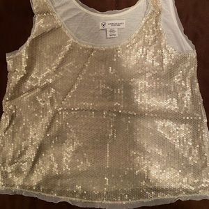 Flowy Sequin Tank